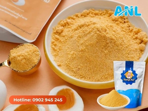 Bột trứng muối