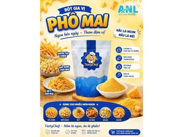 Bột gia vị phô mai TastyChef