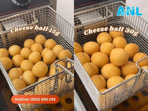 Cheese ball Alo Nguyên Liệu