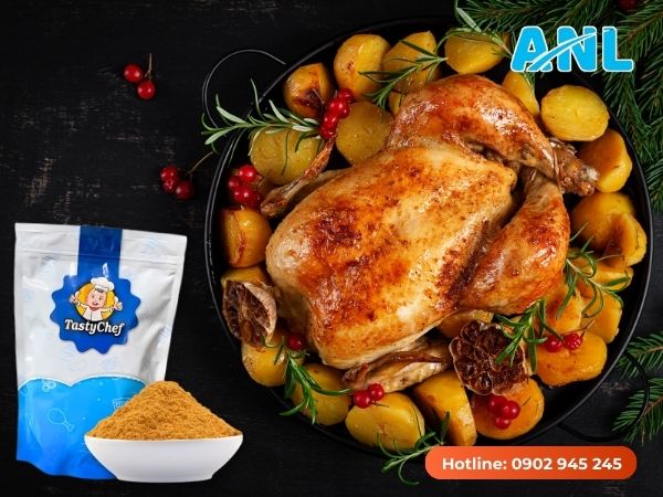 Gà nướng vị gà quay