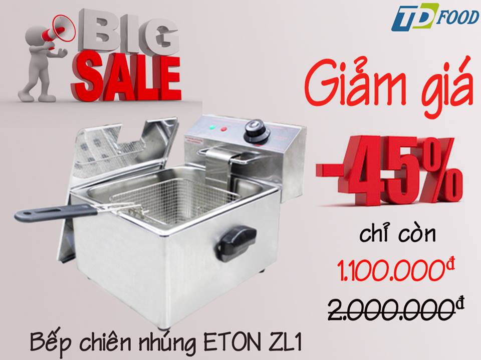 Giảm giá bếp chiên nhúng 