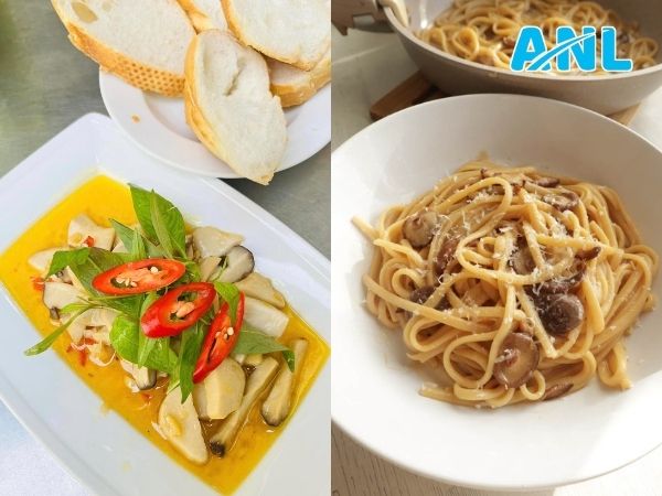 Gợi ý biến tấu món nấm sốt bơ tỏi