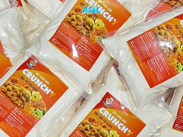 Bột chiên gà Crunchy (Gà rán kiểu Mỹ vảy xù cao cấp)