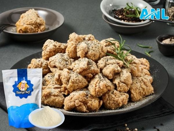 Gà rán lắc bơ tỏi