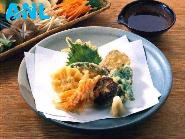 Nguyên liệu cho tempura rau củ chiên phổ biến