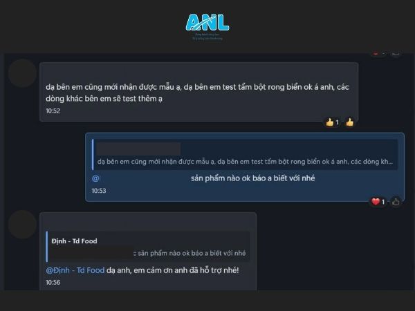 Phản hồi tốt từ ứng dụng bột rong biển trong rong biển cuộn tẩm vị