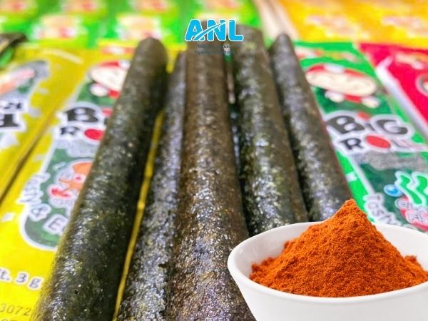 Rong biển cuộn tẩm vị BBQ