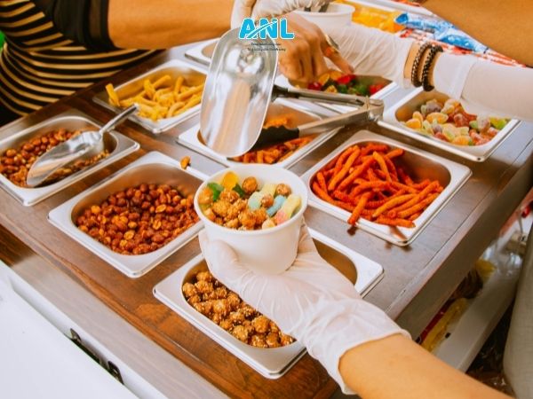 Lớp phủ cho gà rán, khoai tây lốc xoáy, gà Popcorn