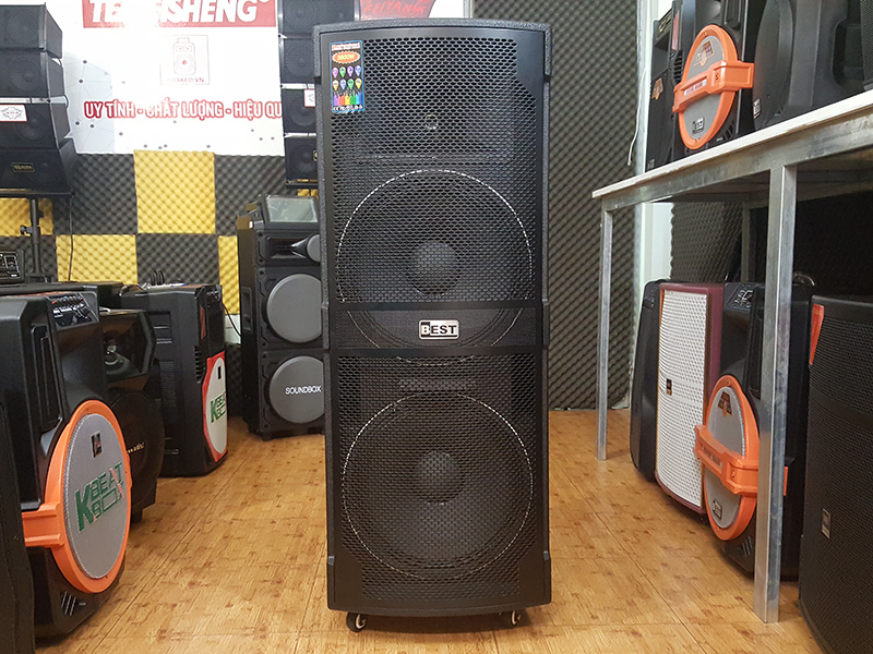 Loa kéo di động 2 bass công suất lớn Best 8900