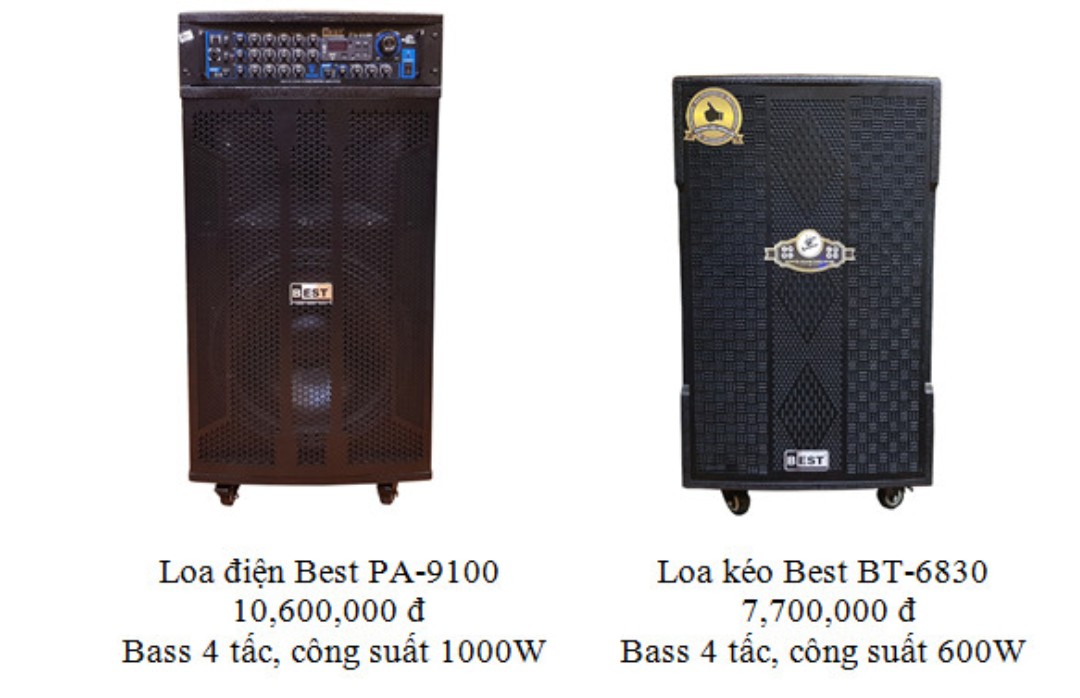 Sự khác biệt giữa loa kéo điện và loa kéo thường