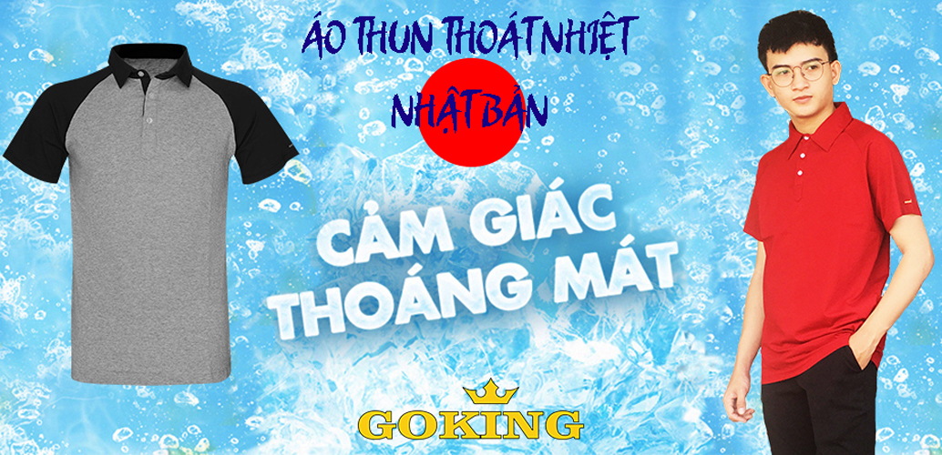 áo thun polo nam Goking