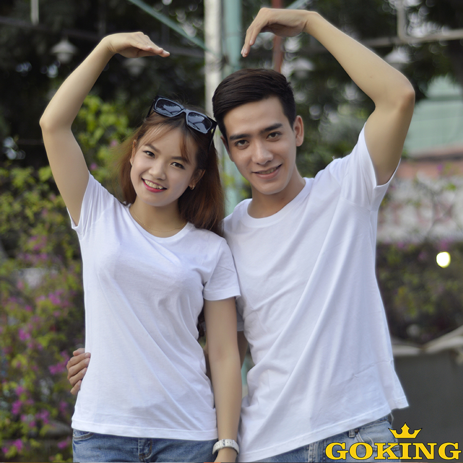 Áo thun cặp đôi, màu trắng thơ ngây cho tình nhân (Giá cho 1 cái) | Áo thun cặp đôi, màu trắng thơ ngây cho tình nhân (Giá cho 1 cái) |