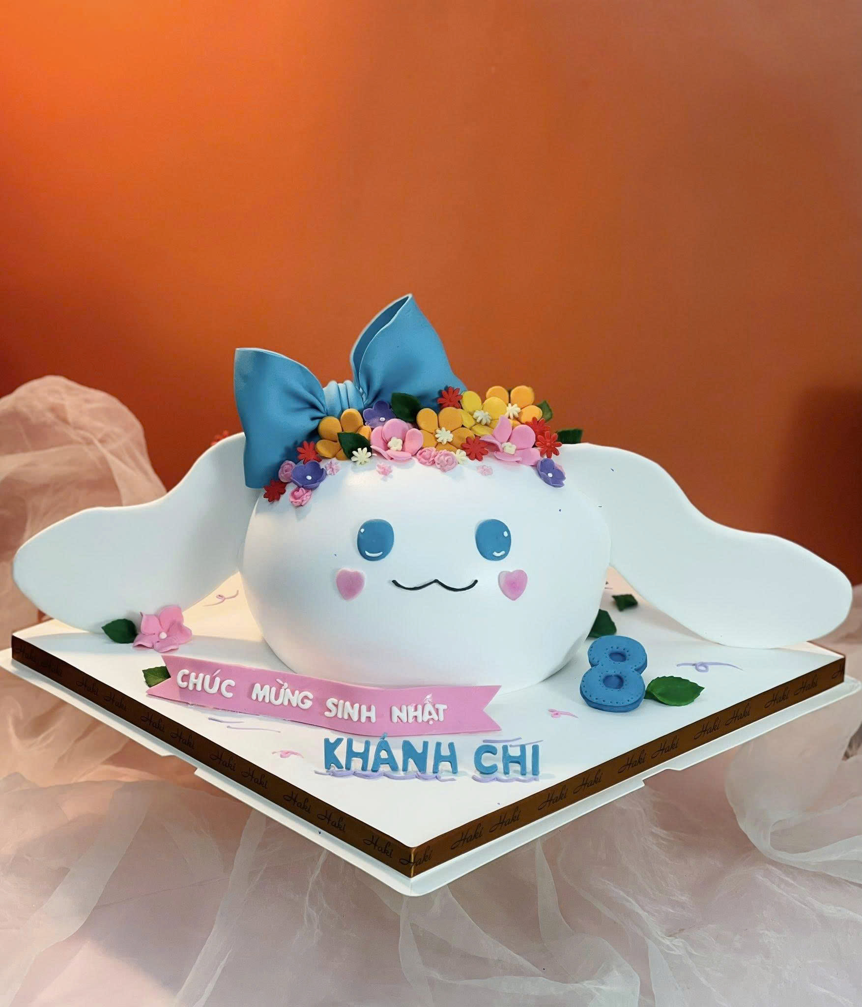 Bánh kem cắt tỉa Cinnamoroll cho bé Cốm