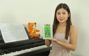 Mầm đậu nành nguyên xơ