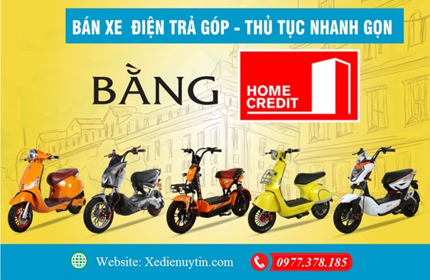 Dịch vụ trả góp xe đạp điện tại Hà Nội