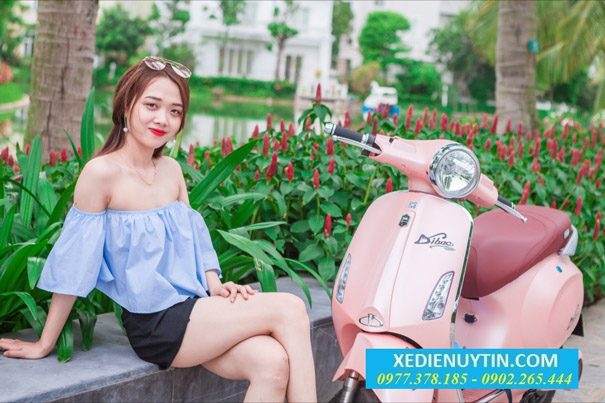 Đánh giá xe máy điện Vespa Dibao 2017