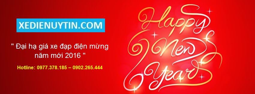 Đại hạ giá xe đạp điện mừng năm mới 2016