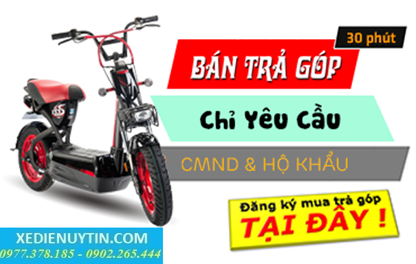 Lãi suất mua trả góp xe đạp điện, xe máy điện