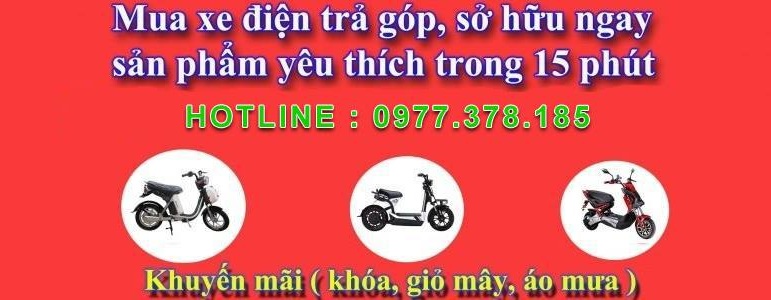 Tư vấn mua xe đạp điện trả góp lãi suất thấp