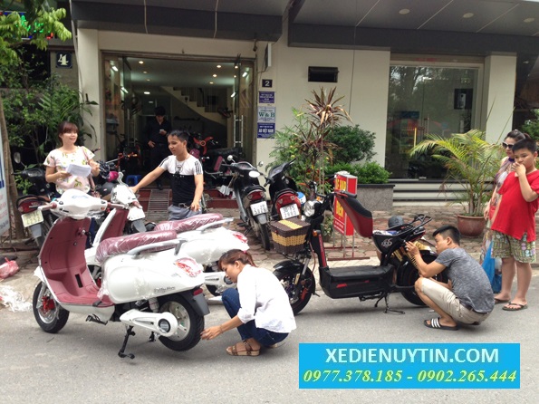 Bán xe máy điện đã đăng ký biển số Hà Nội