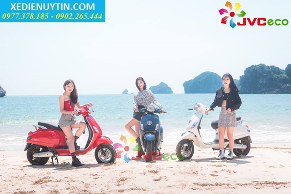 Giáng sinh an lanh -  khuyến mãi giảm giá xe máy điện Vespa Classic 2018