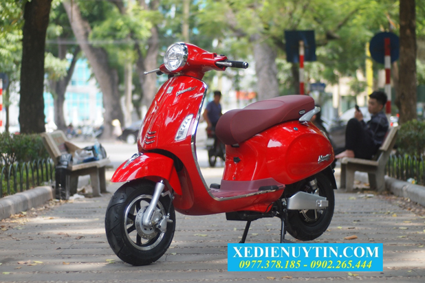 Đánh giá xe máy điện Vespa Napoli S mới nhất 2018