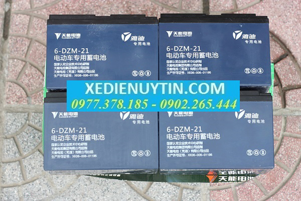 Ắc quy 21A - 48v bình lùn