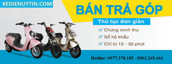 Cửa hàng bán xe đạp điện trả góp tại Hà Nội