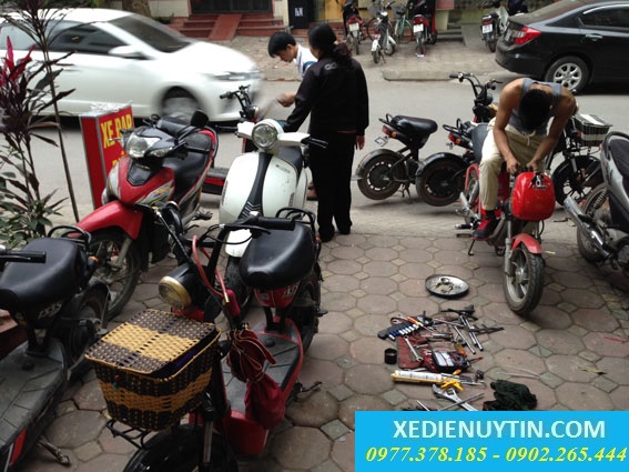 Bảo dưỡng xe đạp điện miễn phí