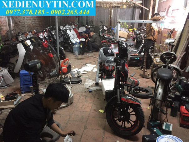 Cửa hàng sửa xe đạp điện giá rẻ ở Hà Nội