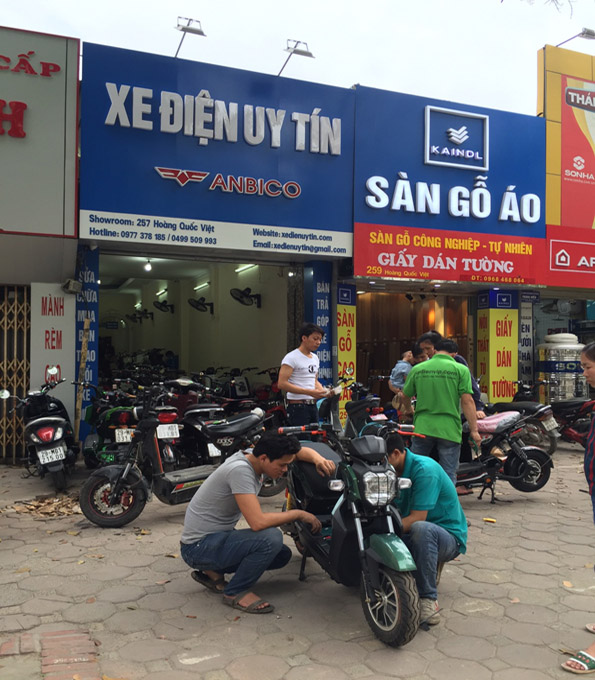 Cửa hàng xe đạp điện quận Ba Đình