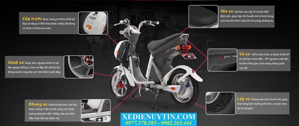 Xe đạp điện Nijia S nhập khẩu