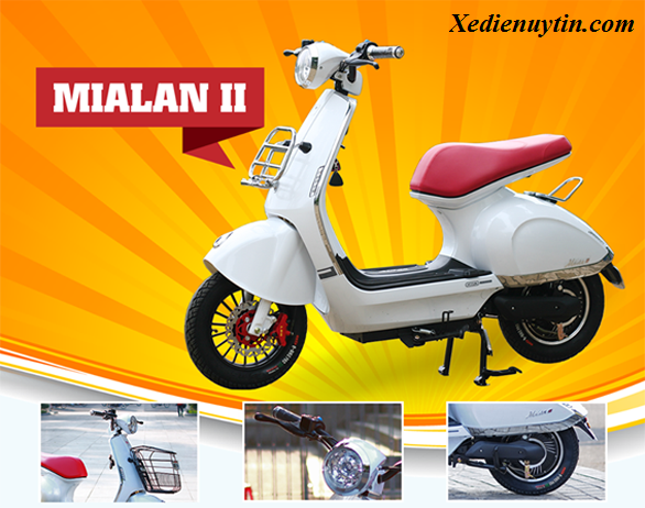 Xe điện Milan II nhập khẩu chính hãng Aima