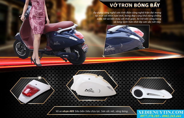 Xe máy điện Vespa Dibao 2016