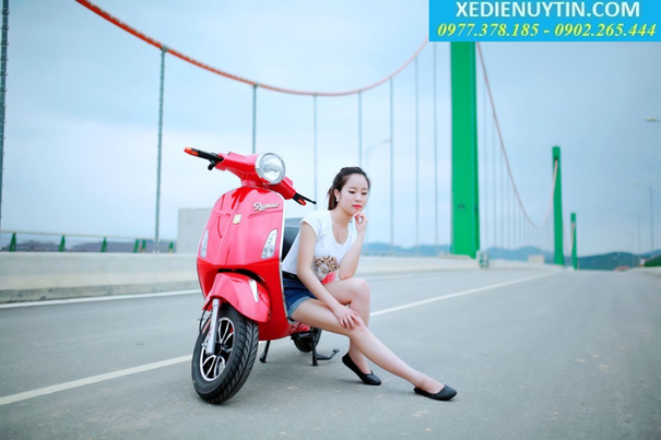 Xe máy điện Vespa Roma chính hãng 2017