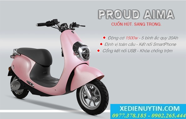 Xe máy điện Proud Aima chính hãng