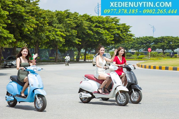 Giá xe điện Vespa Nioshima 2018