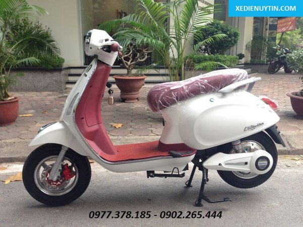 Xe điện Vespa Prima - nhập khẩu nguyên chiếc chính hãng Nioshima mới 2016