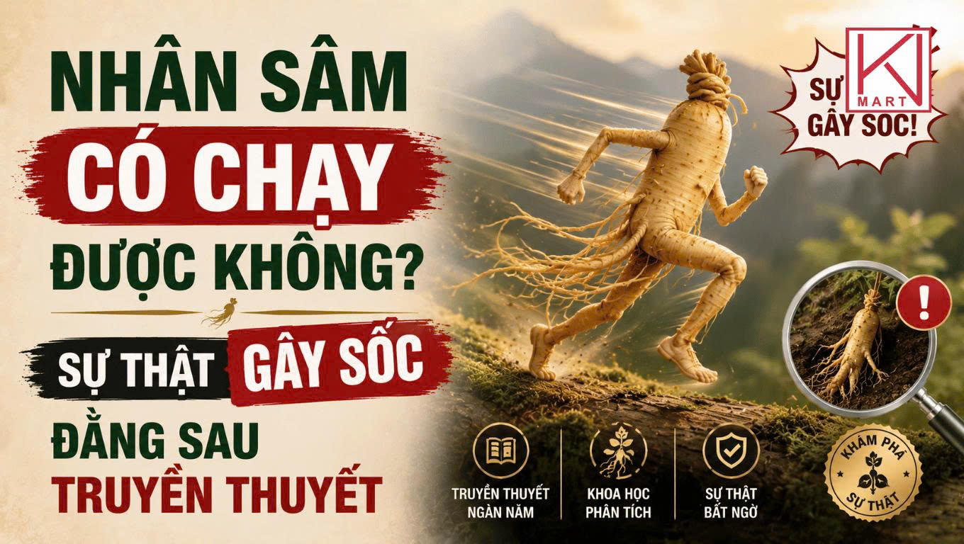 CÂU CHUYỆN NHÂN SÂM CHẠY BẮT NGUỒN TỪ NHỮNG TRUYỀN THUYẾT BÍ ẨN CỦA HÀN QUỐC