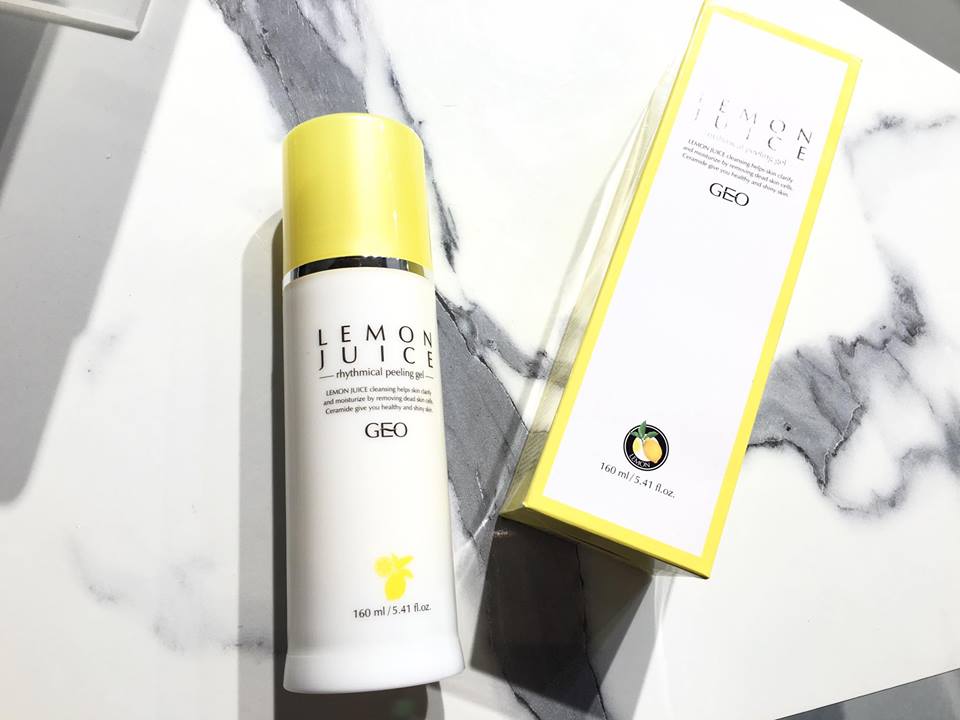 Gel Tẩy Tế Bào Chết Lemon Juice Peeling Geo 160ml