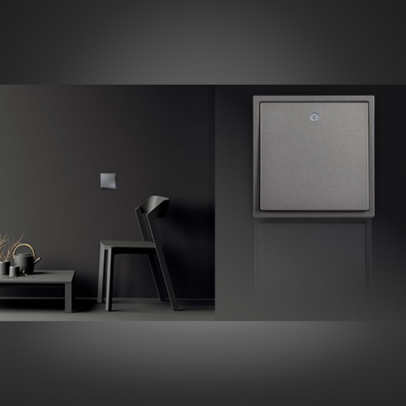 Công tắc mặt vuông Simon có đèn báo Simon i7
