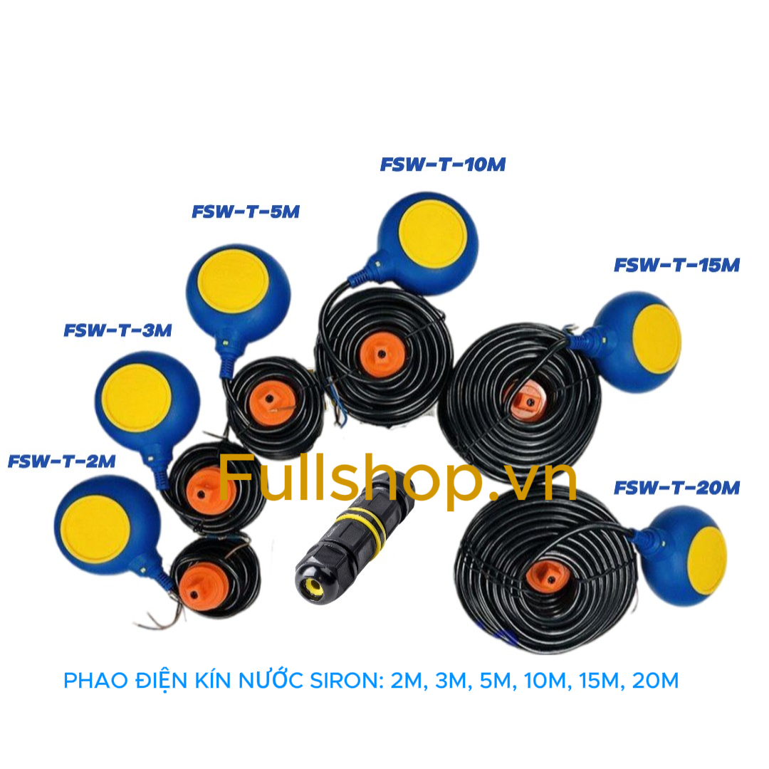 Phao điện kín nước Siron chất lượng tốt