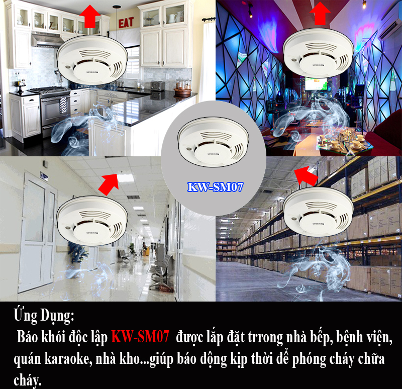 Hướng dẫn sử dụng báo khói SM07