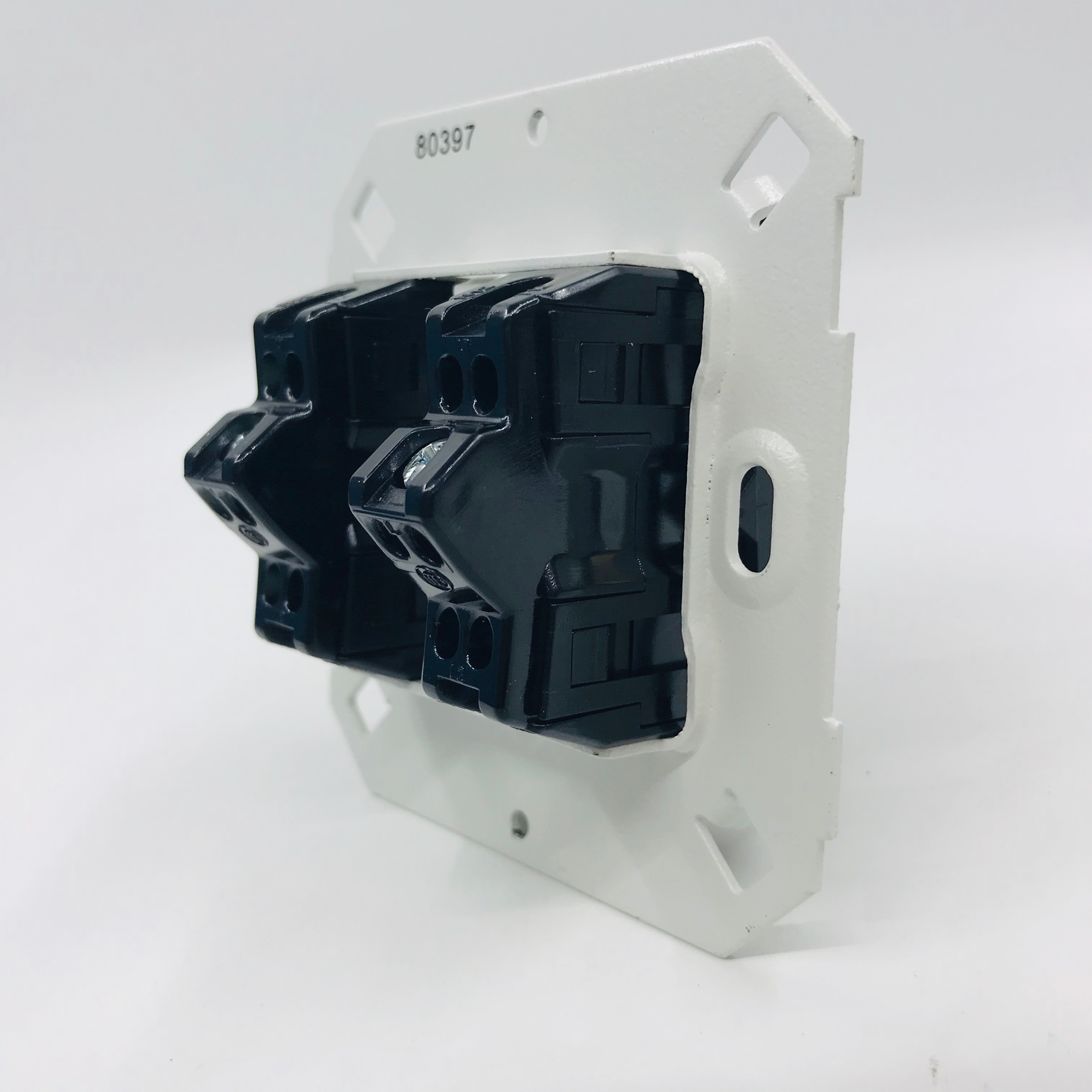 Sumon Modukale Module Công tắc đôi 16A 2 chiều màu đen SIMON Series V8 08397-26 ...