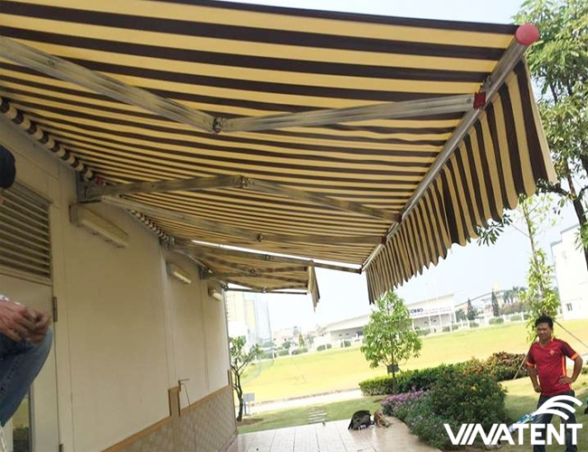 Những điều cần lưu ý khi mua và sử dụng mái hiên di động