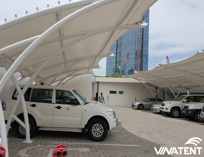 Nhà bạt để xe mang lại sự thuận tiện và hữu ích cho người sử dụng