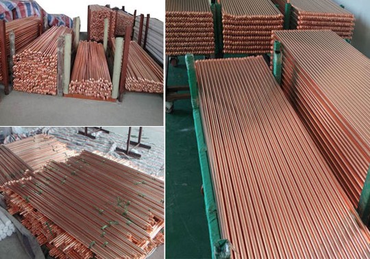 Báo giá cọc tiếp địa mạ đồng có co, cq hóa đơn vat