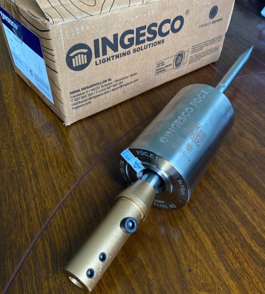 Báo giá kim thu sét ingesco cho nhà xưởng