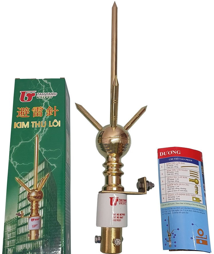 Báo giá kim thu sét cổ điển TY901 cho nhà xưởng