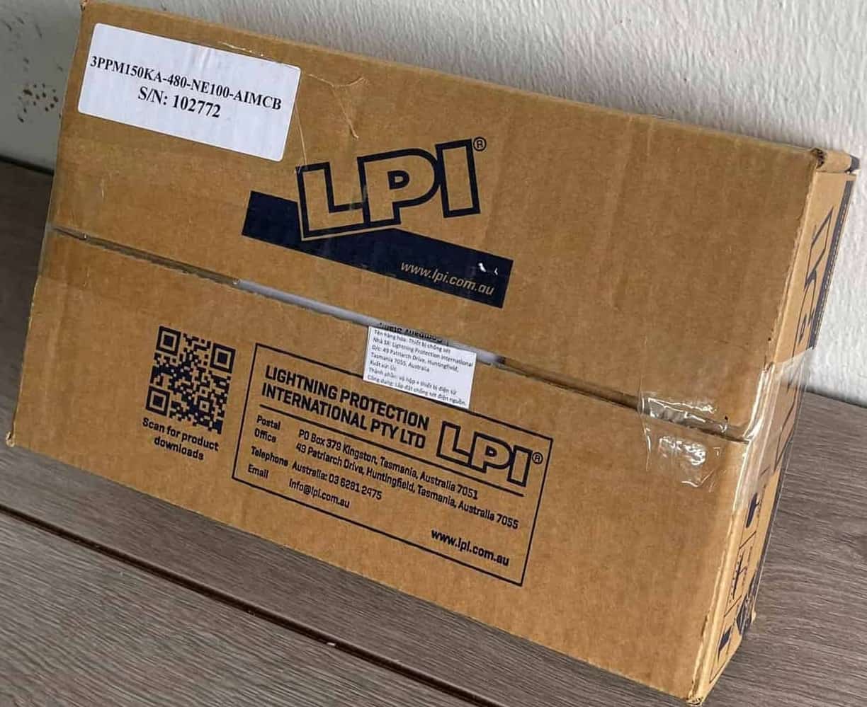 Báo giá tủ cắt lọc sét 1 pha LPI cho dự án 2026